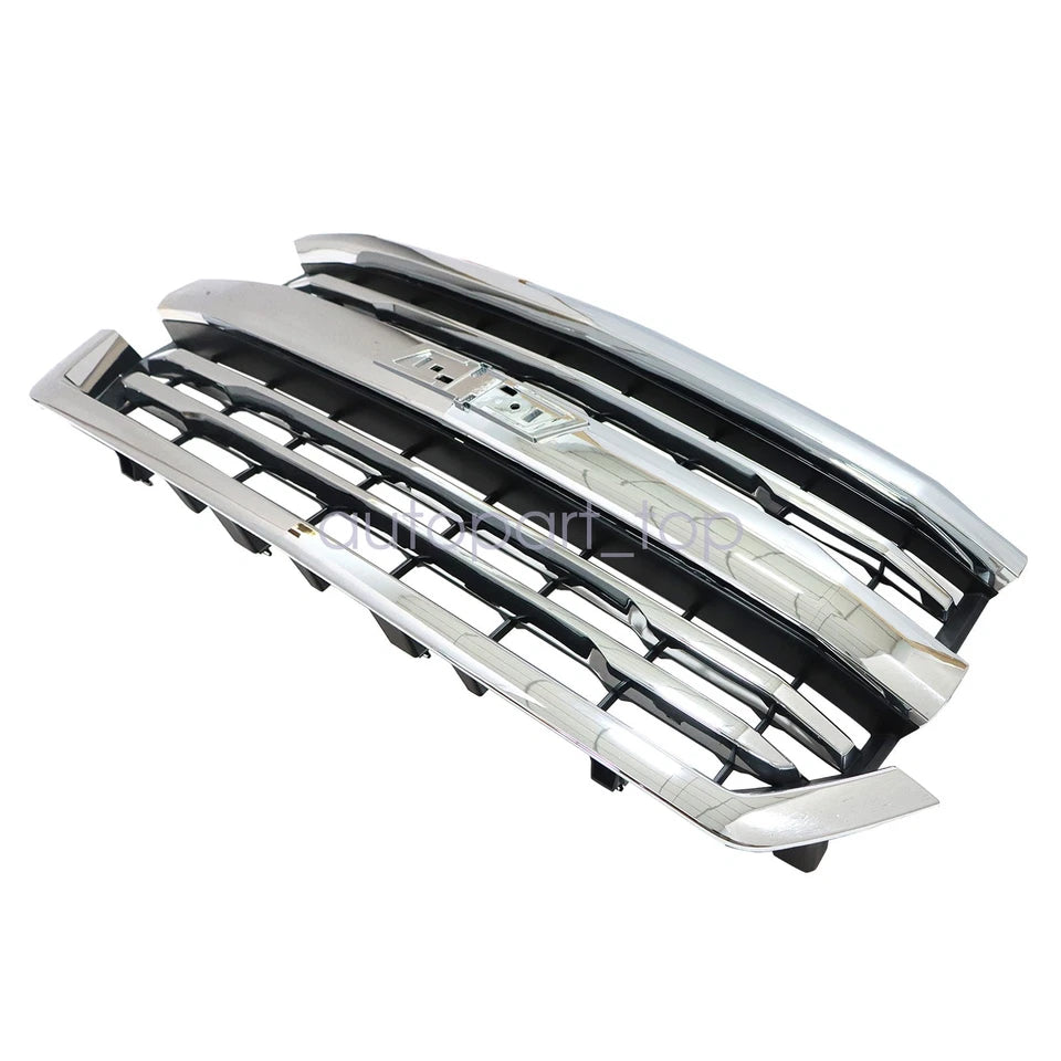 2016–2018 Chevrolet Silverado 1500 Front Bumper Grille Chrome  | OEM Fit