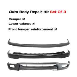 2001-2004 Toyota Tacoma Front Bumper Primed Steel & Bumper Filler Kit | OEM Fit