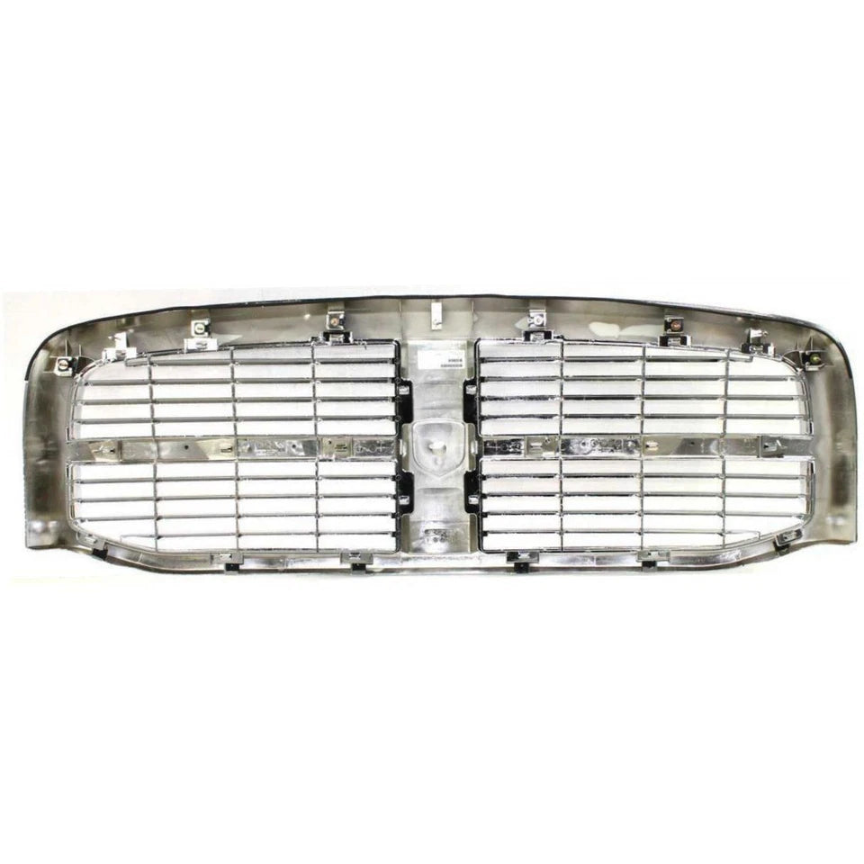 2006–2009 Dodge Ram 1500/2500/3500 Pickup Truck Grille Grill Assembly Chrome | OEM Fit