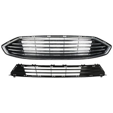 Load image into Gallery viewer, 2017-2018 Ford Fusion | Front Bumper Cover Grille Assembly Kit Set w/ Fog Light | OEM Fit
