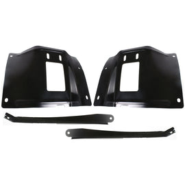 2005–2007 Ford F-250 Super Duty Front Driver Side Bumper Bracket Set of 4 | OEM Fit