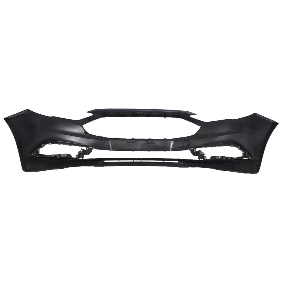 2017-2018 Ford Fusion | Front Bumper Cover Grille Assembly Kit Set w/ Fog Light | OEM Fit