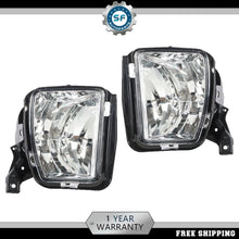 Load image into Gallery viewer, 2013–2018 Dodge Ram 1500 LH &amp; RH Clear Bumper Fog Light Lamps w/ Bulbs | OEM Fit