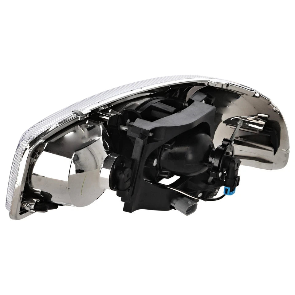 2001–2006 GMC Sierra 1500 Headlight Set LH & RH Halogen with Bulbs | OEM Fit