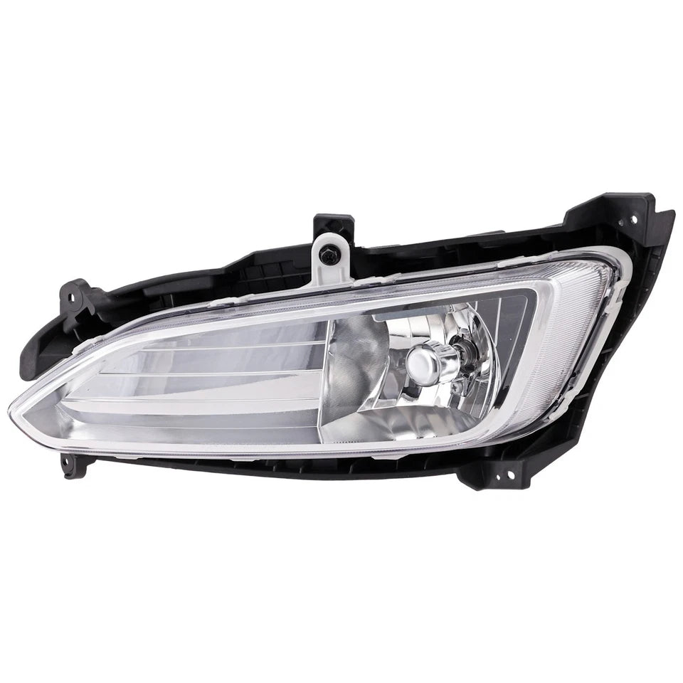 2013–2016 Hyundai Santa Fe Sport Chrome Front Bumper Fog Lights Driving Lamps | OEM Fit