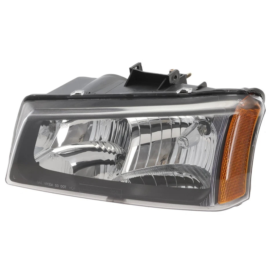 2003–2006 Chevrolet Silverado 1500 Headlight Set Smooth Reflector (1st Design) | OEM Fit
