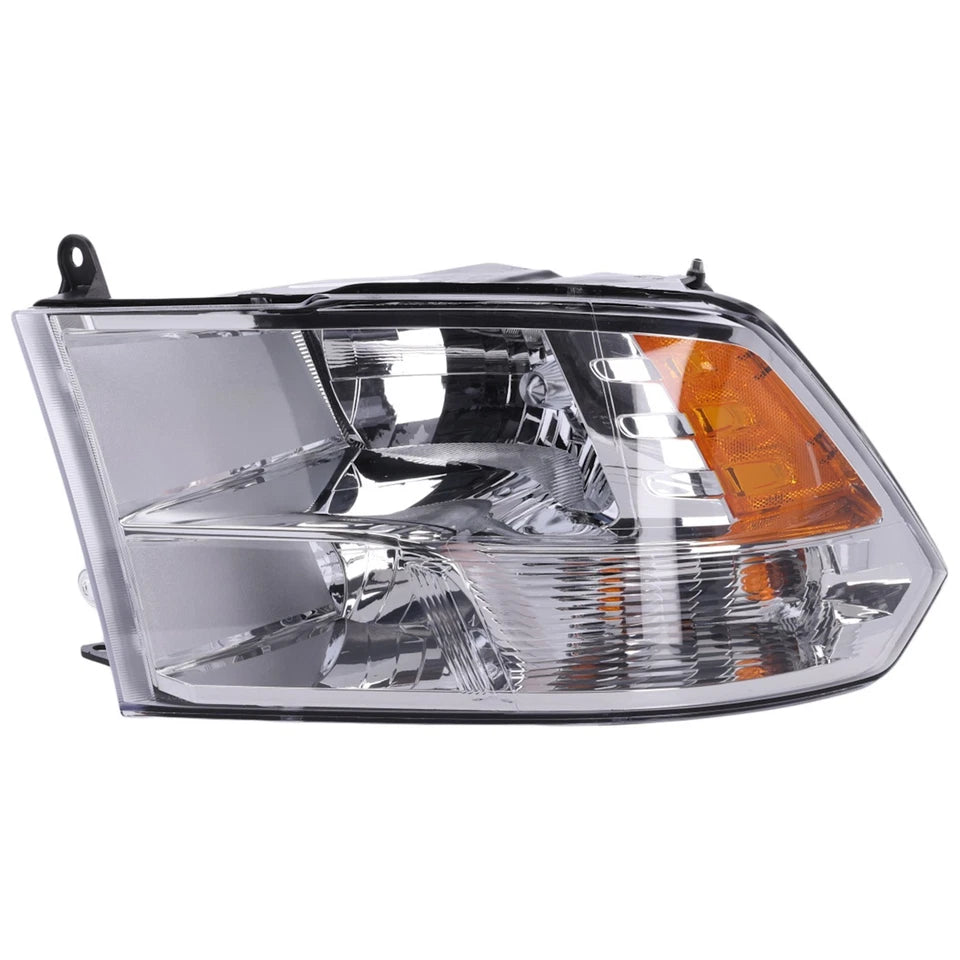 2013–2018 Ram 1500 / 2500 / 3500 Headlight Assembly Set  Chrome| OEM Fit