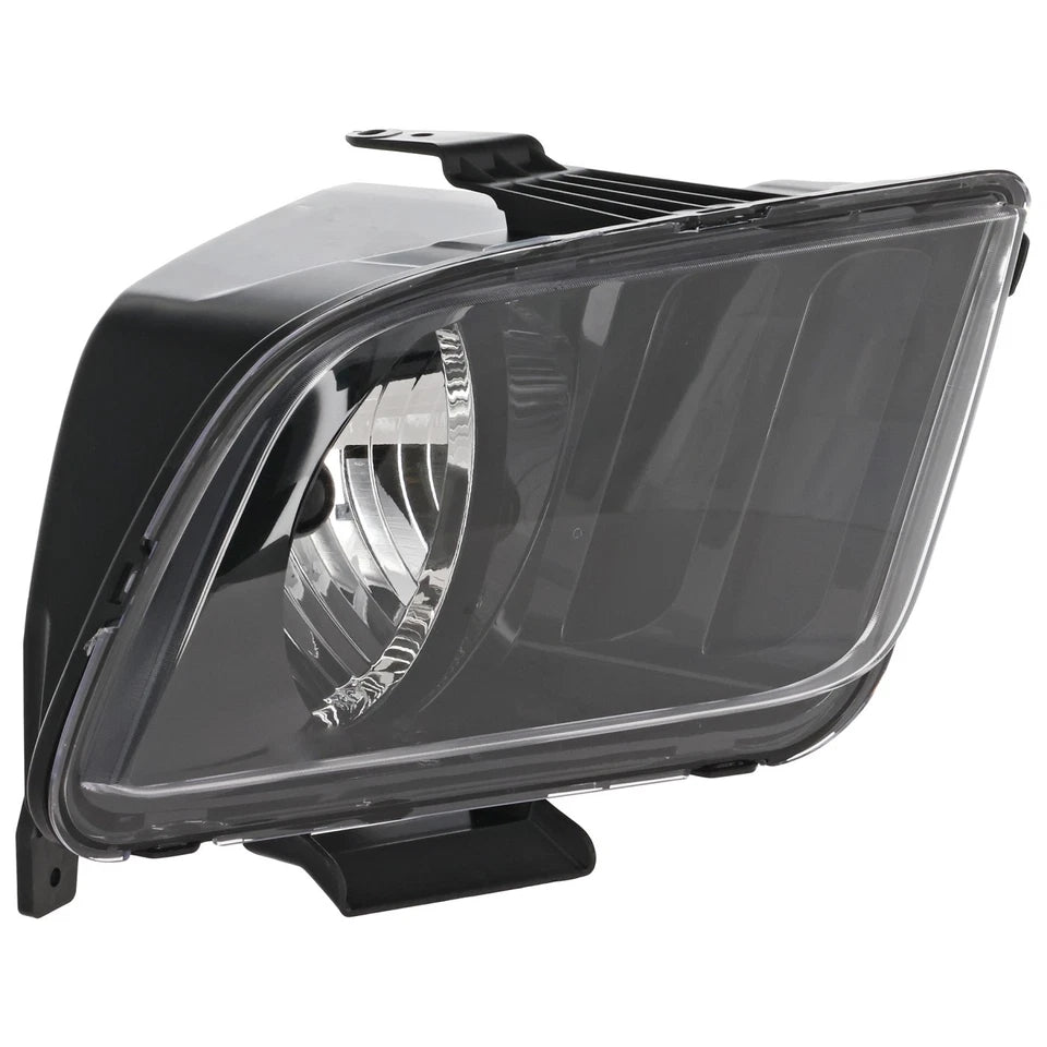 2005–2006 Ford Mustang Base / GT Headlight Set Left and Right Side Halogen w/ Bulb(s) (Set of 2) | OEM Fit