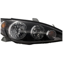 Load image into Gallery viewer, 2005–2006 Toyota Camry Sedan Headlight Set Left &amp; Right Black Housing 2Pc | OEM Fit