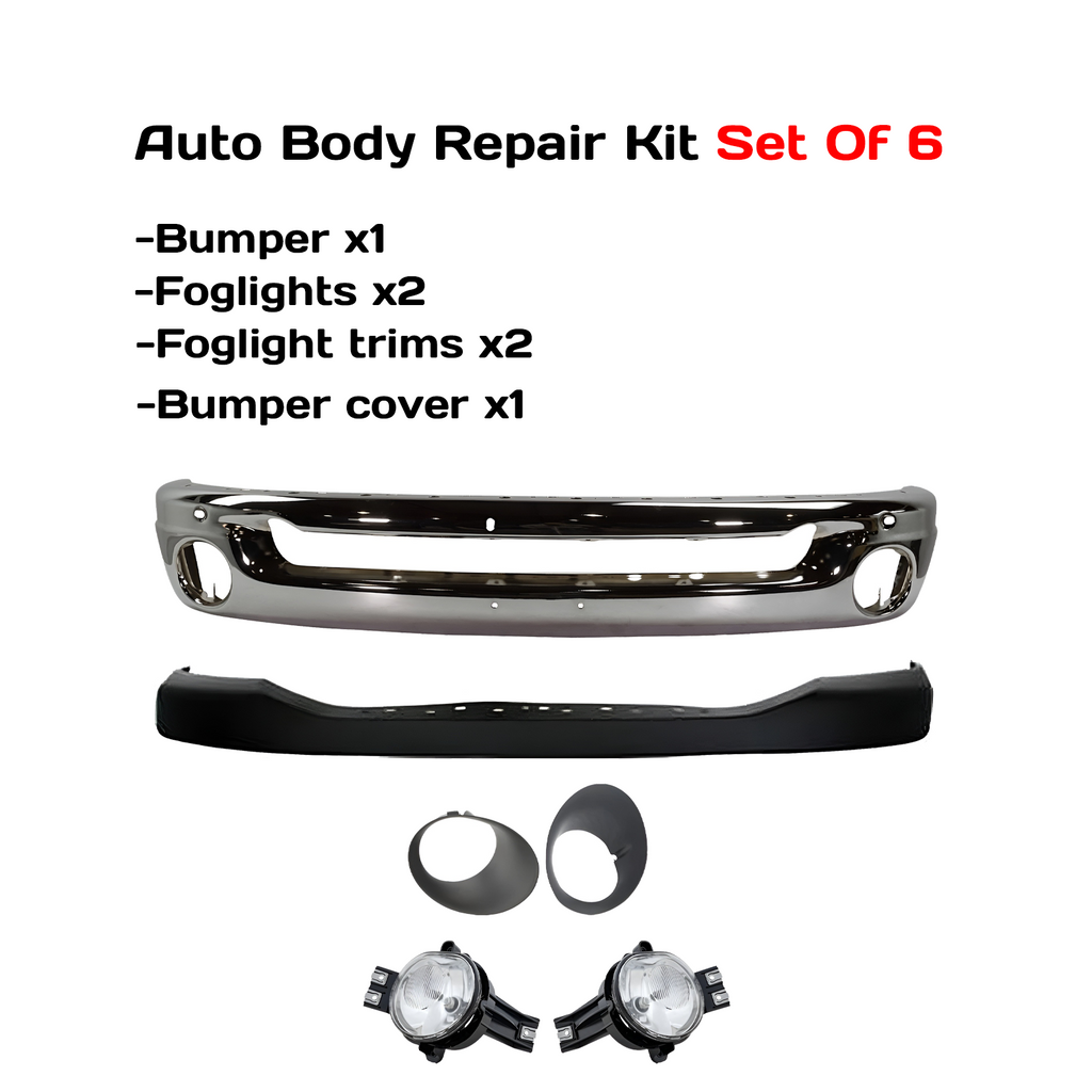 2006–2008 Dodge Ram 1500 / 2500 / 3500 Front Bumper Face Bar | OEM Fit