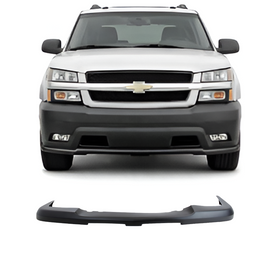 2003–2006 Chevrolet Avalanche 1500/2500 Front Upper Bumper Cover — Textured | OEM Fit