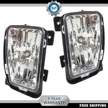 Load image into Gallery viewer, 2013–2018 Dodge Ram 1500 LH &amp; RH Clear Bumper Fog Light Lamps w/ Bulbs | OEM Fit