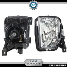 Load image into Gallery viewer, 2013–2018 Dodge Ram 1500 LH &amp; RH Clear Bumper Fog Light Lamps w/ Bulbs | OEM Fit