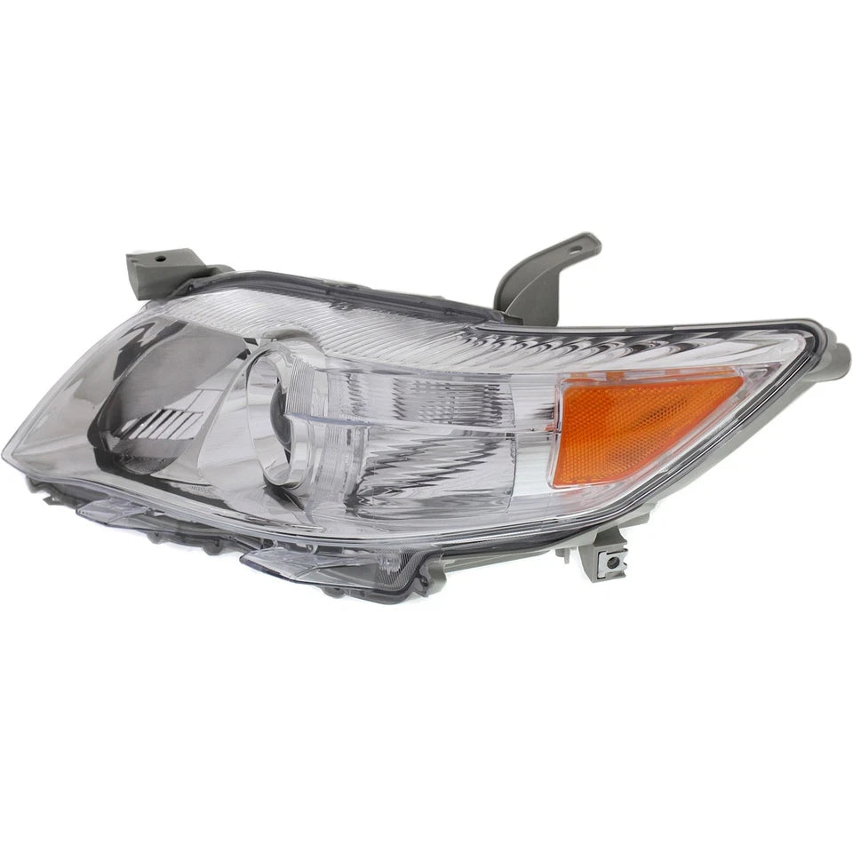 2010–2011 Toyota Camry SE/LE/XLE Headlight Set Chrome Housing Left & Right | OEM Fit