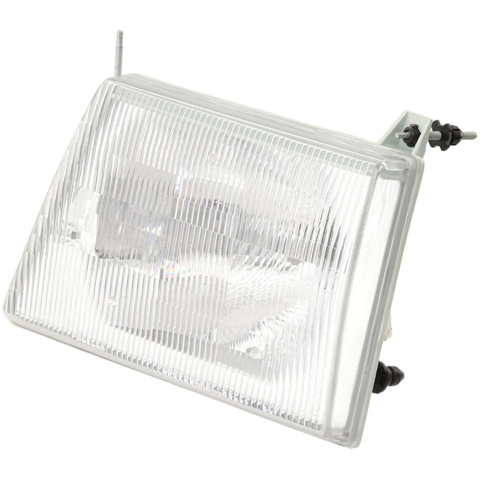 Headlights For 1999-2007 Ford E-350 Super Duty Driver & Passenger Side Halogen w/ Bulbs (Pair, Set of 2)