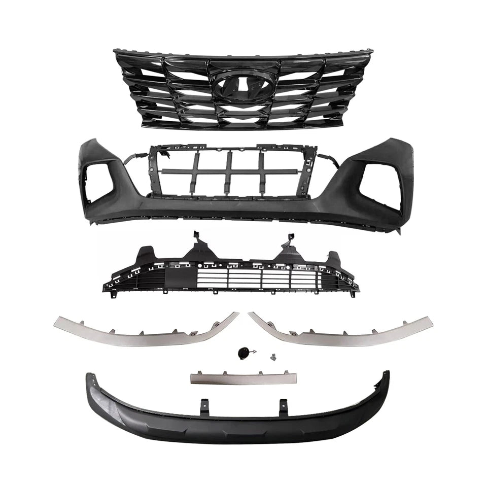 2022–2024 Hyundai Tucson Front Bumper Cover & Grille Kit | OEM Fit