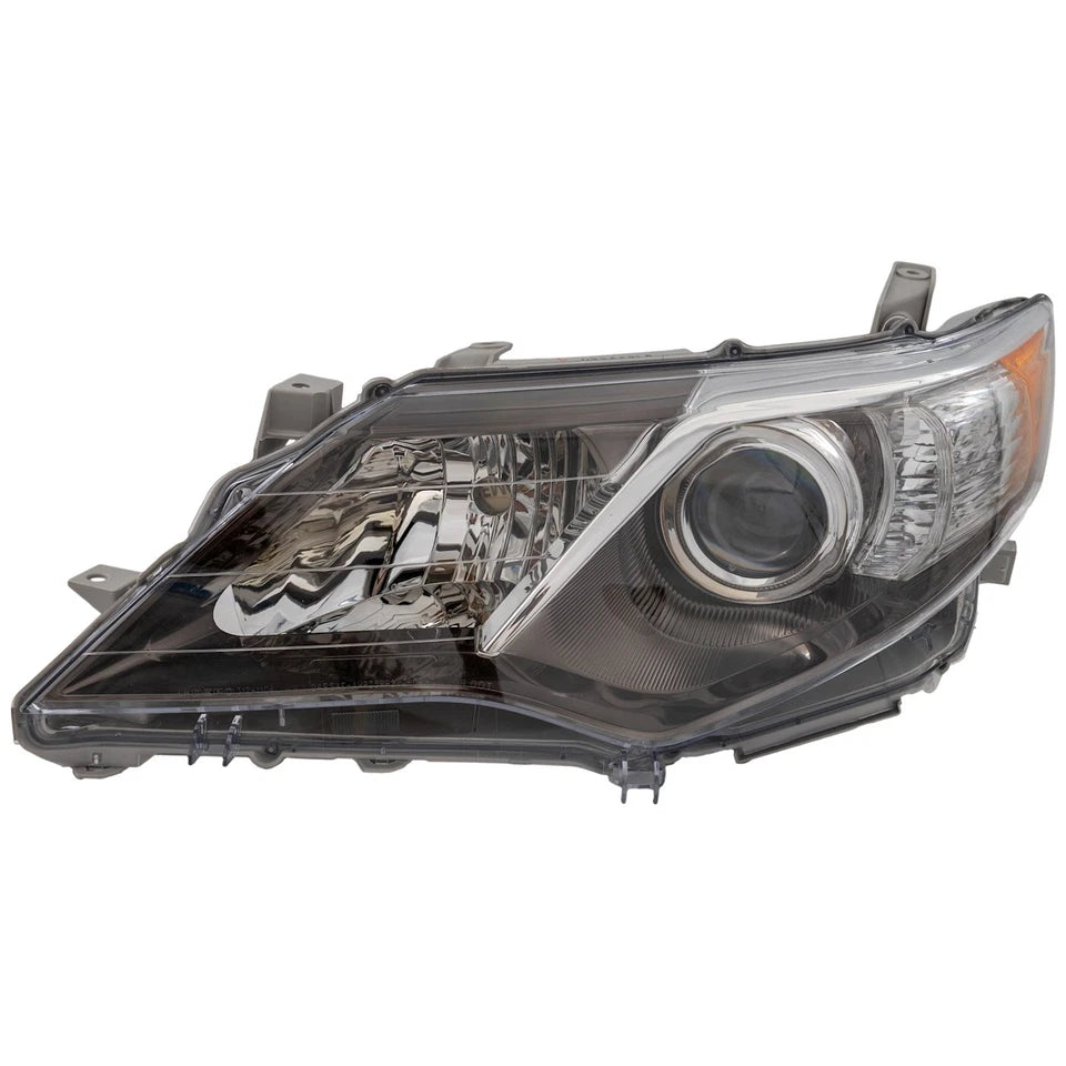 2012–2014 Toyota Camry Headlight Set Black Housing HID Left & Right | OEM Fit