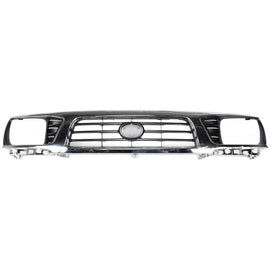 1995–1997 Toyota Tacoma  Front Grille  Chrome with Painted Black  | OEM Fit