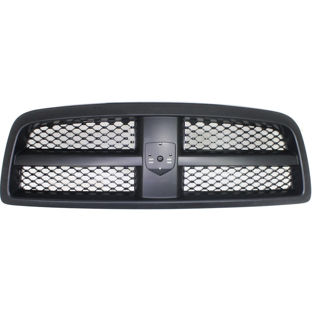 2009–2012 Dodge Ram 1500 Grille Assembly Painted Black | OEM Fit