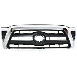 2005–2008 Toyota Tacoma Chrome Grille Shell W/ Black Insert | OEM Fit