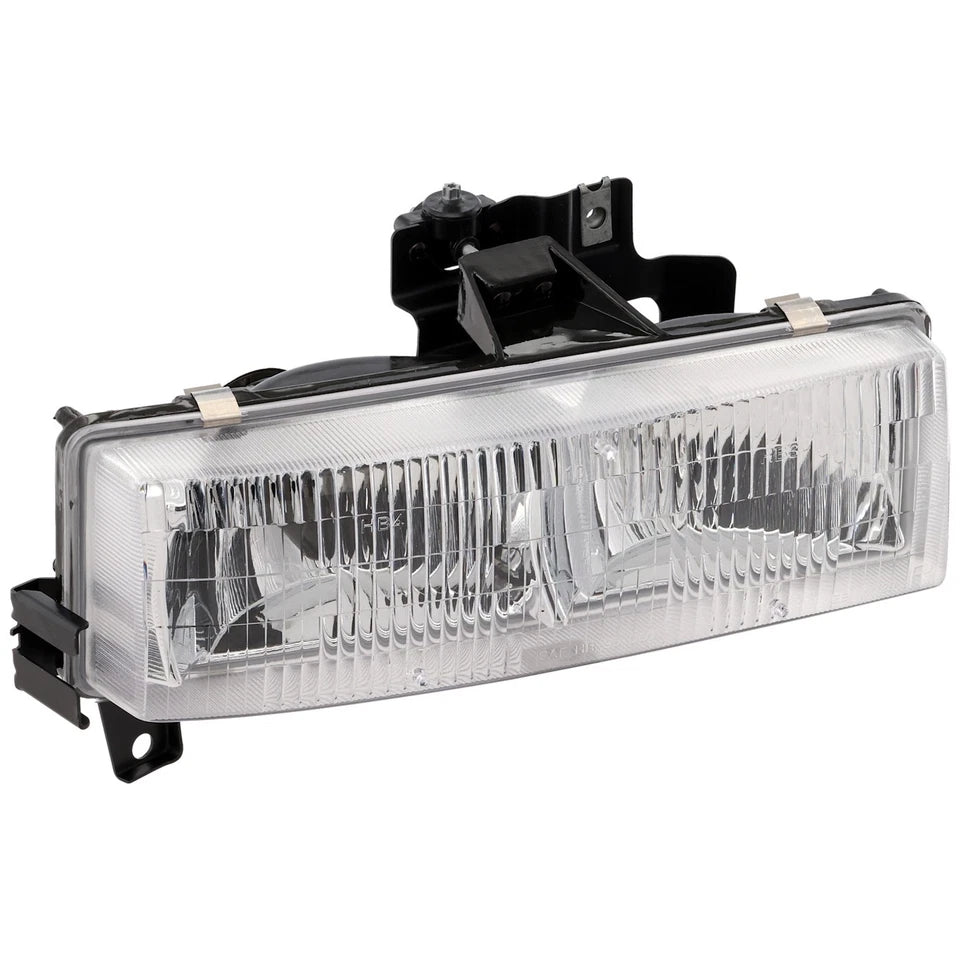 1996–2002 Chevrolet Express 3500 Halogen Headlight Set Left and Right Side w/ Bulb(s) (Pair) | OEM Fit