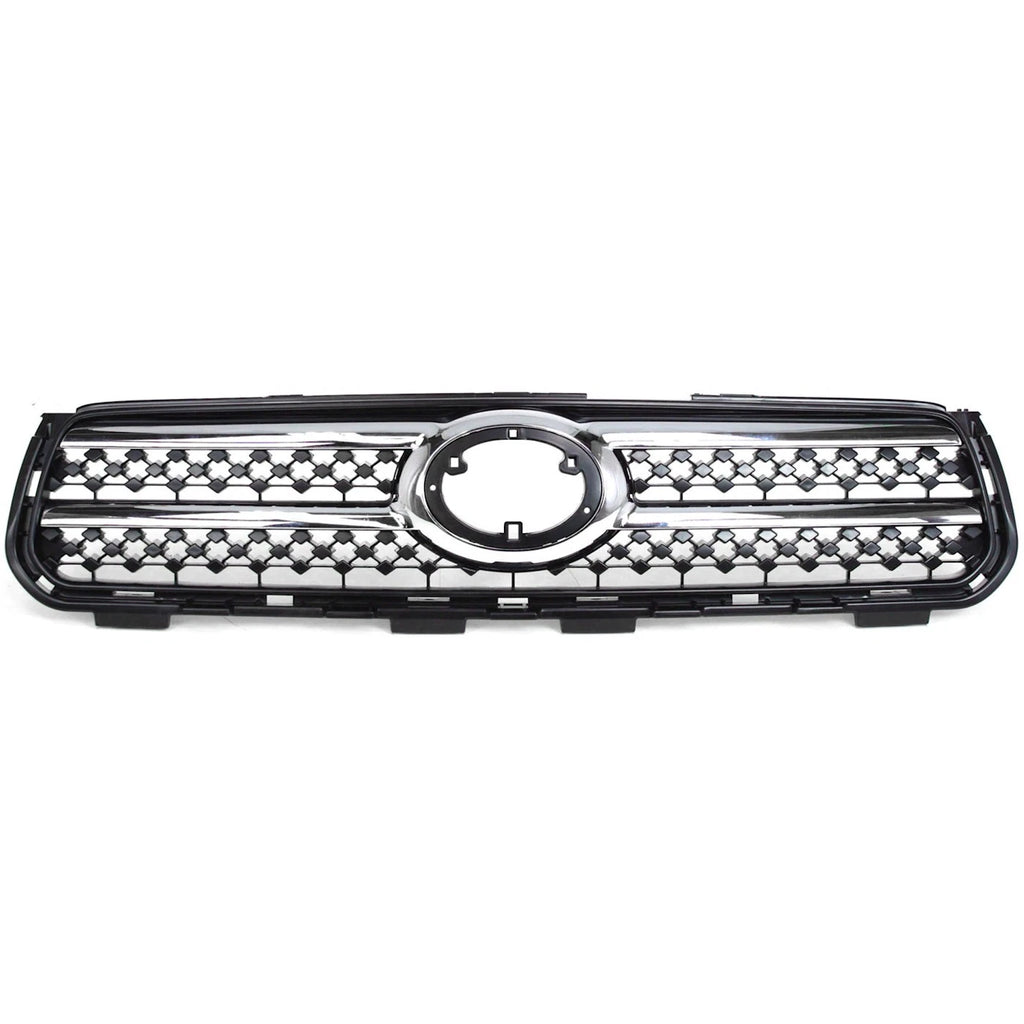 2006–2008 Toyota RAV4 Front Grille Black Plastic | OEM Fit