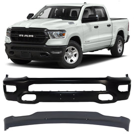 2019-2024 Ram 1500 Front Bumper Face Bar Primed Steel & Valance Textured Kit | OEM Fit