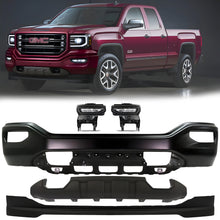 Load image into Gallery viewer, Front Bumper Primed Steel &amp; Fog Lights Assembly Kit For 2016-2018 GMC Sierra 1500