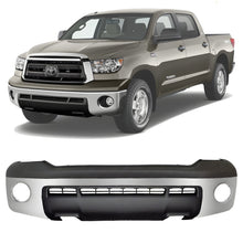 Load image into Gallery viewer, Front Bumper Chrome Steel &amp; Valance Textured Kit For 2010-2013 Toyota Tundra