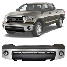 Load image into Gallery viewer, Front Bumper Chrome Steel &amp; Fog Lights Assembly Kit For 2010-2013 Toyota Tundra