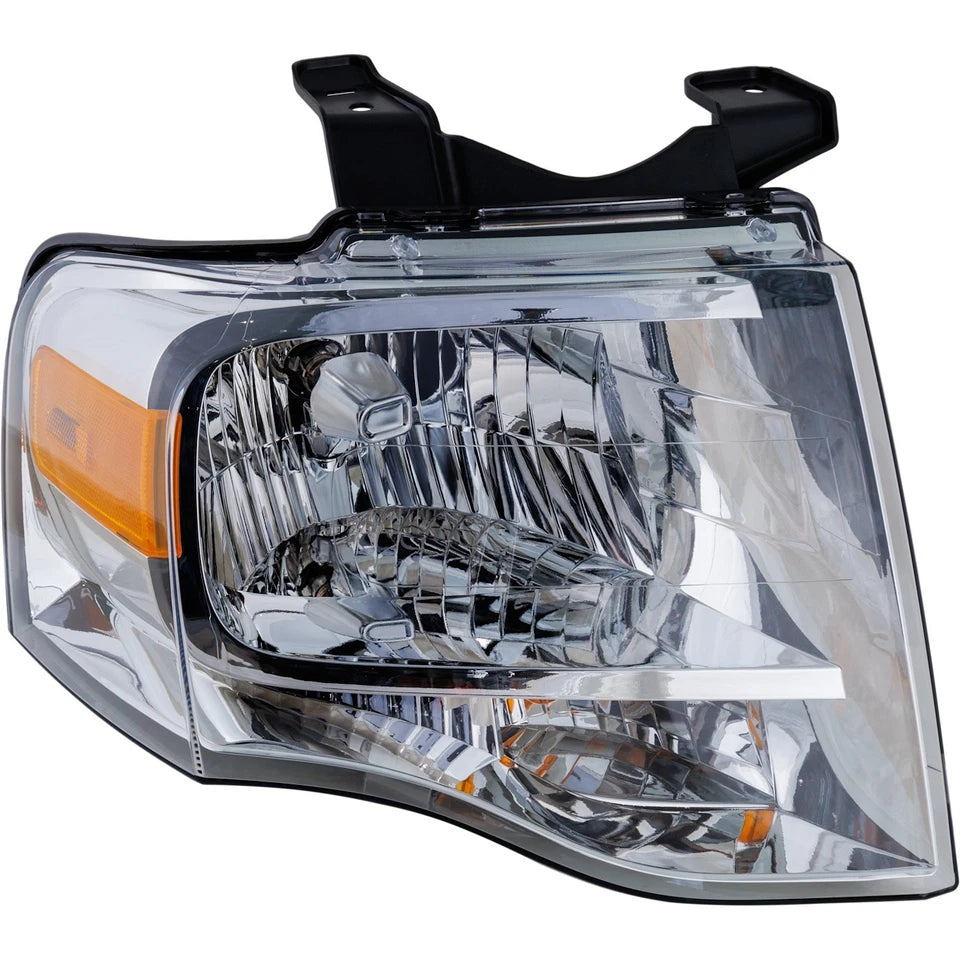 2007–2014 Ford Expedition Left & Right Headlights Halogen W/ Bulbs | OEM Fit