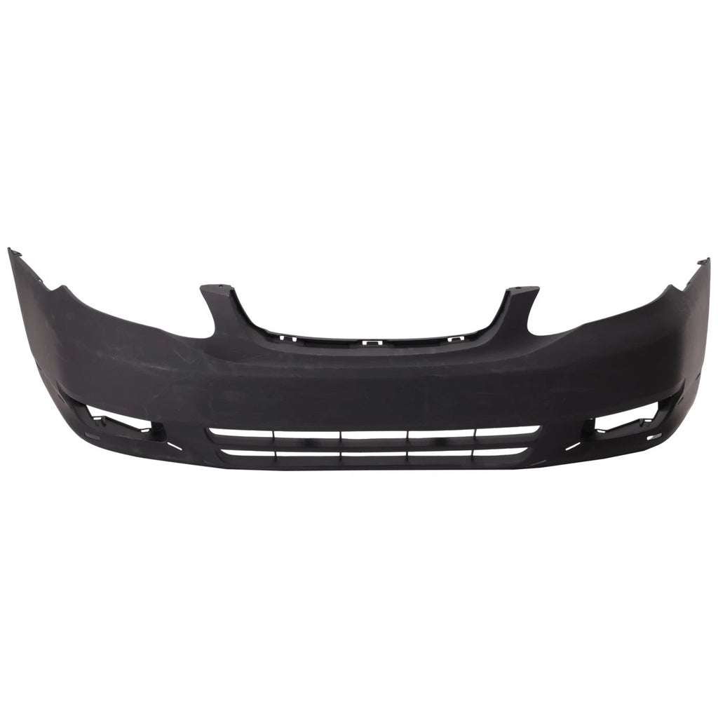 2003–2004 Toyota Corolla Front Bumper Cover with Fog Light Holes | OEM Fit