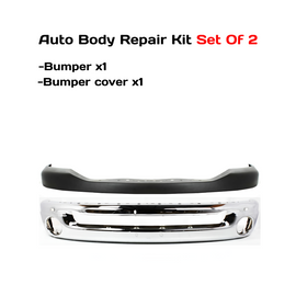 Dodge Front Bumper Cover Fascia Set of 2 55077762AA / 55077946AB | OEM Fit