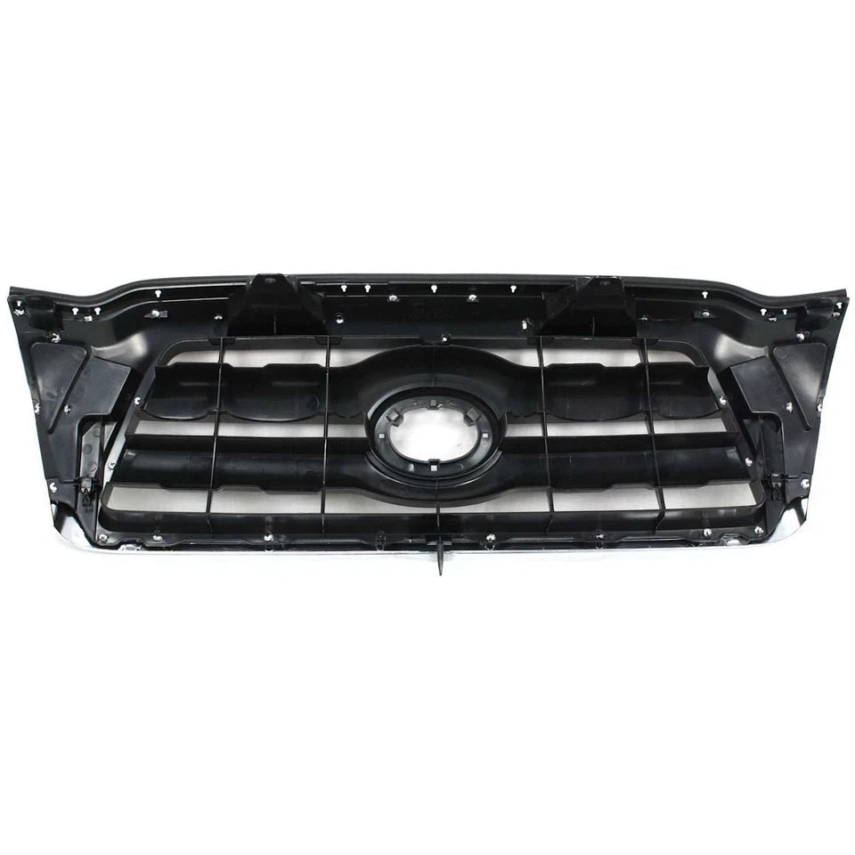 2005–2008 Toyota Tacoma Chrome Grille Shell W/ Black Insert | OEM Fit