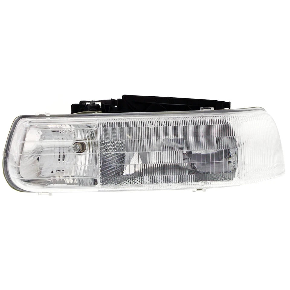1999–2002 Chevrolet Silverado 1500 Headlight Set Base / LS / LT / WT Halogen | OEM Fit