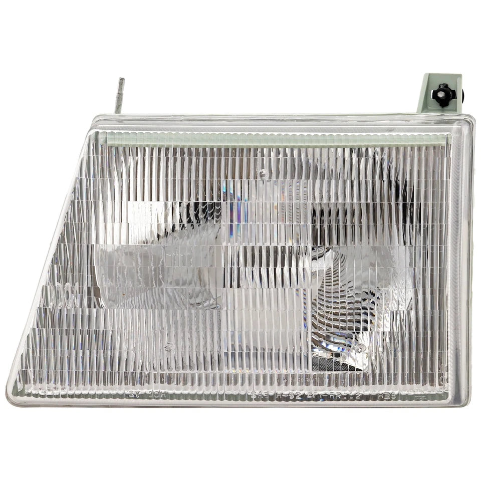 1992–1996 Ford E-350 Econoline Headlight Set Left and Right Side Halogen w/ Bulb(s) | OEM Fit