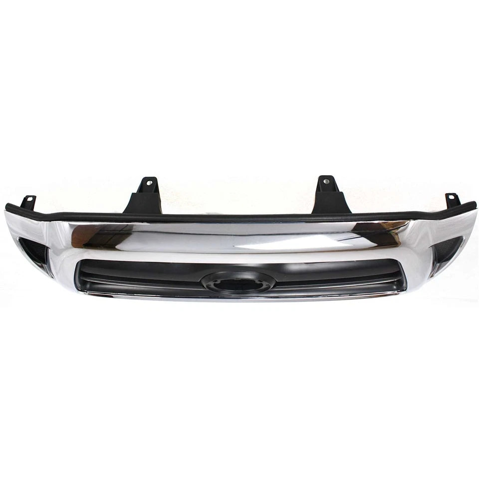 2005–2008 Toyota Tacoma Chrome Grille Shell W/ Black Insert | OEM Fit