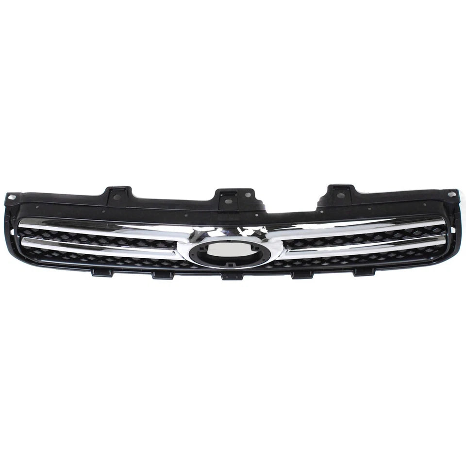 2006–2008 Toyota RAV4 Front Grille Black Plastic | OEM Fit
