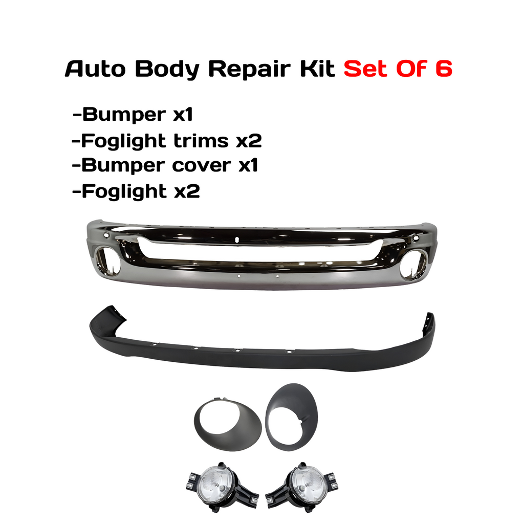 2006–2008 Dodge Ram 1500 / 2500 / 3500 Front Bumper Face Bar | OEM Fit