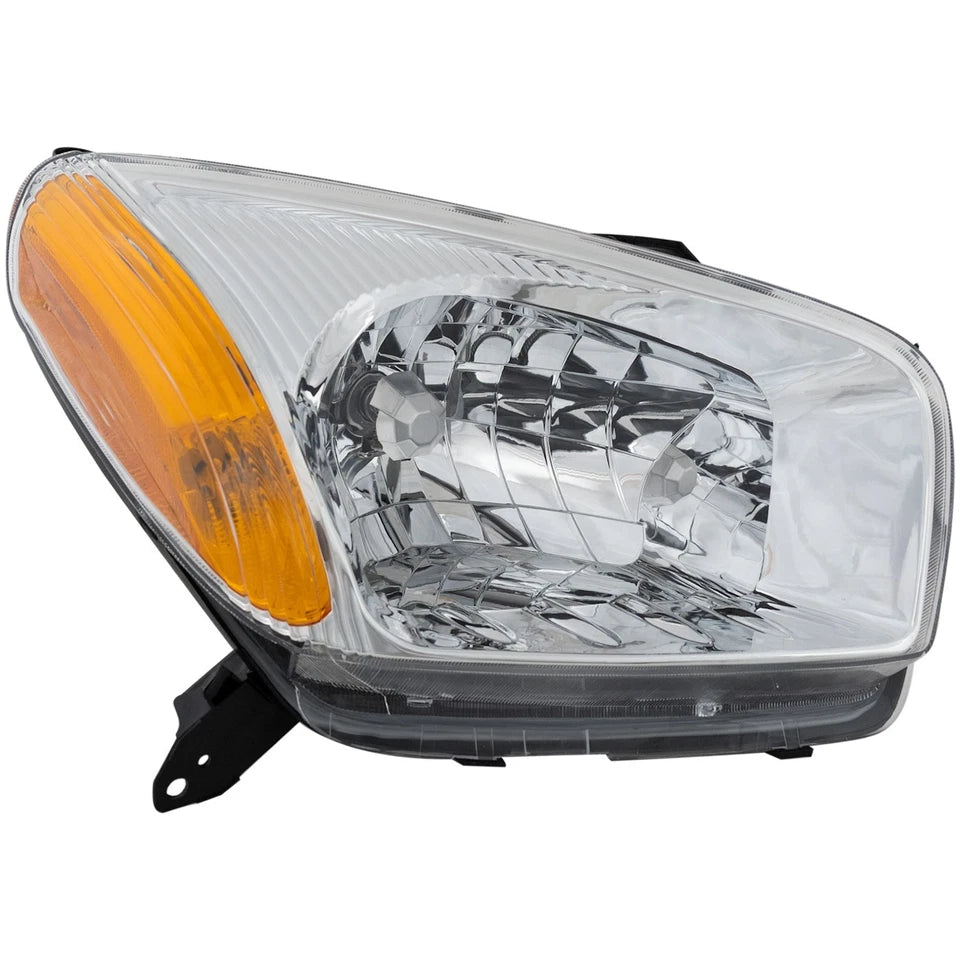 2001–2003 Toyota RAV4 Headlight Set with Bulbs | OEM Fit