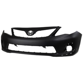 2011–2013 Toyota Corolla Front Bumper Cover  Primed| OEM Fit