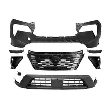 Load image into Gallery viewer, 2024–2025 Nissan Rogue Front Bumper Grille Kit W/ Tow Hook Hole | OEM Fit