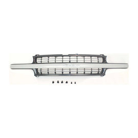 1999–2002 Chevrolet Silverado 1500 & 2000–2006 Chevrolet Tahoe Grille — Black Plastic | OEM Fit