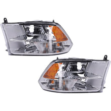 Load image into Gallery viewer, 2013–2018 Ram 1500 / 2500 / 3500 Headlight Assembly Set  Chrome| OEM Fit