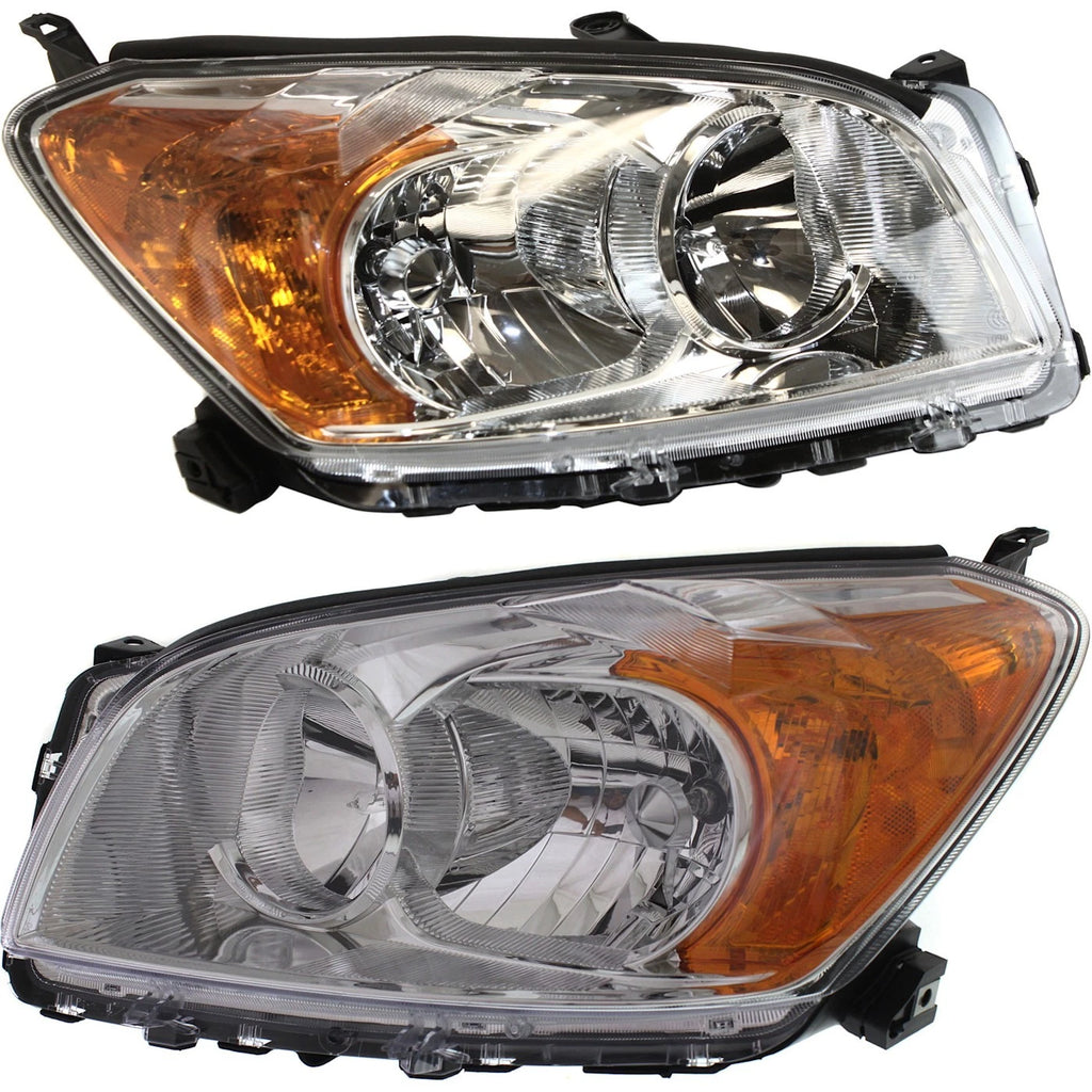 2009–2012 Toyota RAV4 Headlights  with Bulbs | OEM Fit