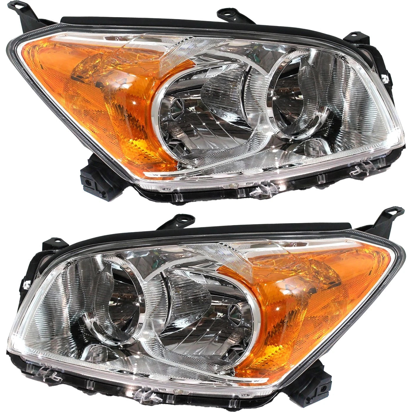 2009–2012 Toyota RAV4 Headlights with Bulbs | OEM Fit