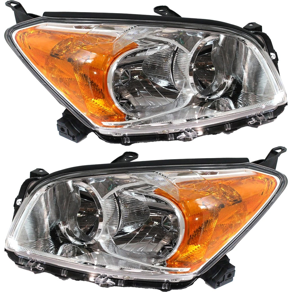 2009–2012 Toyota RAV4 Headlights with Bulbs | OEM Fit
