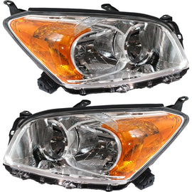 2009–2012 Toyota RAV4 Headlights with Bulbs | OEM Fit