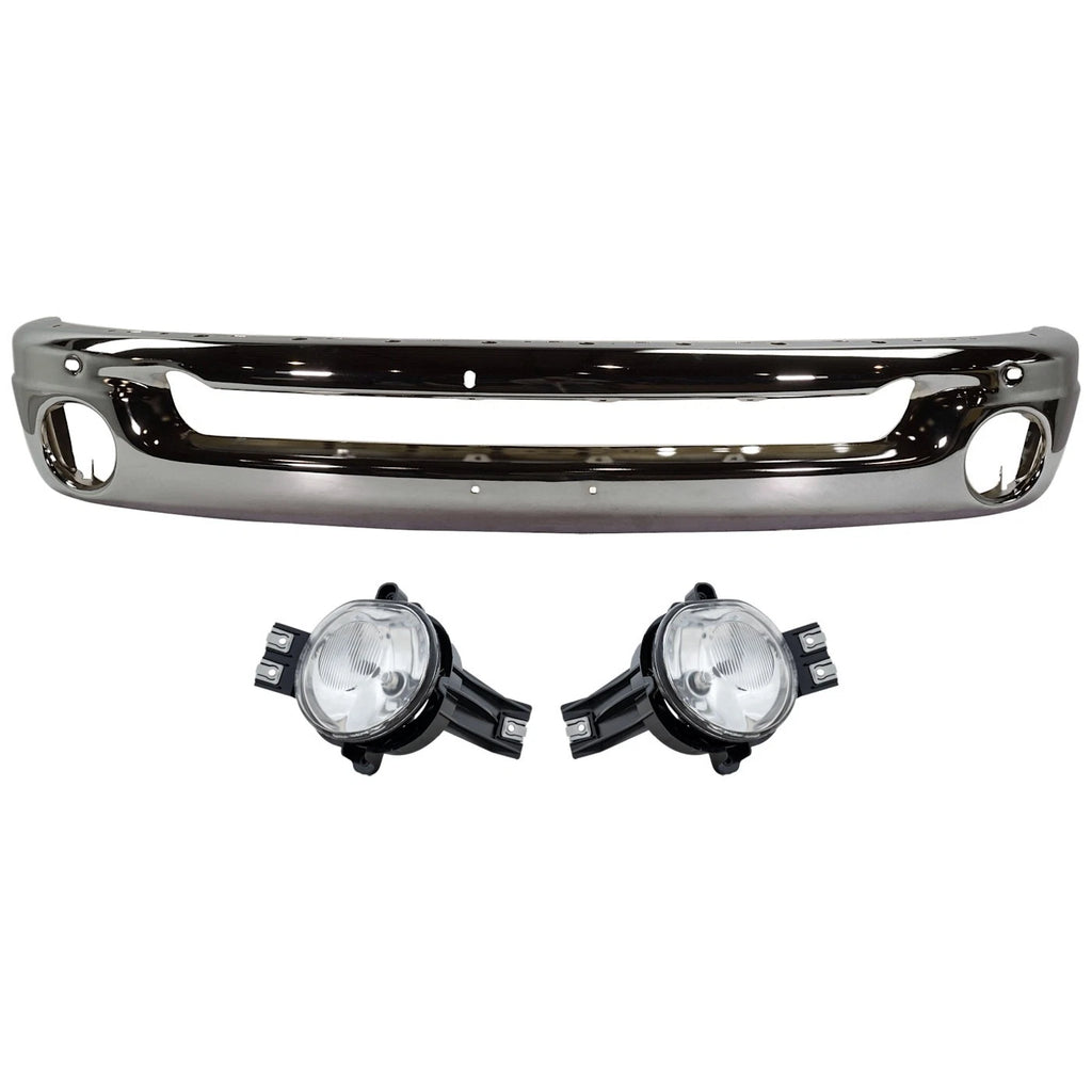 2002–2008 Dodge Ram 1500/2500/3500 Front Bumper Face Bar | OEM Fit
