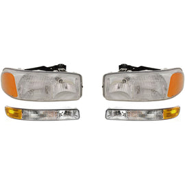 1999–2006 GMC Sierra 1500 & 2001–2006 Sierra 3500 Headlight Kit  | OEM Fit